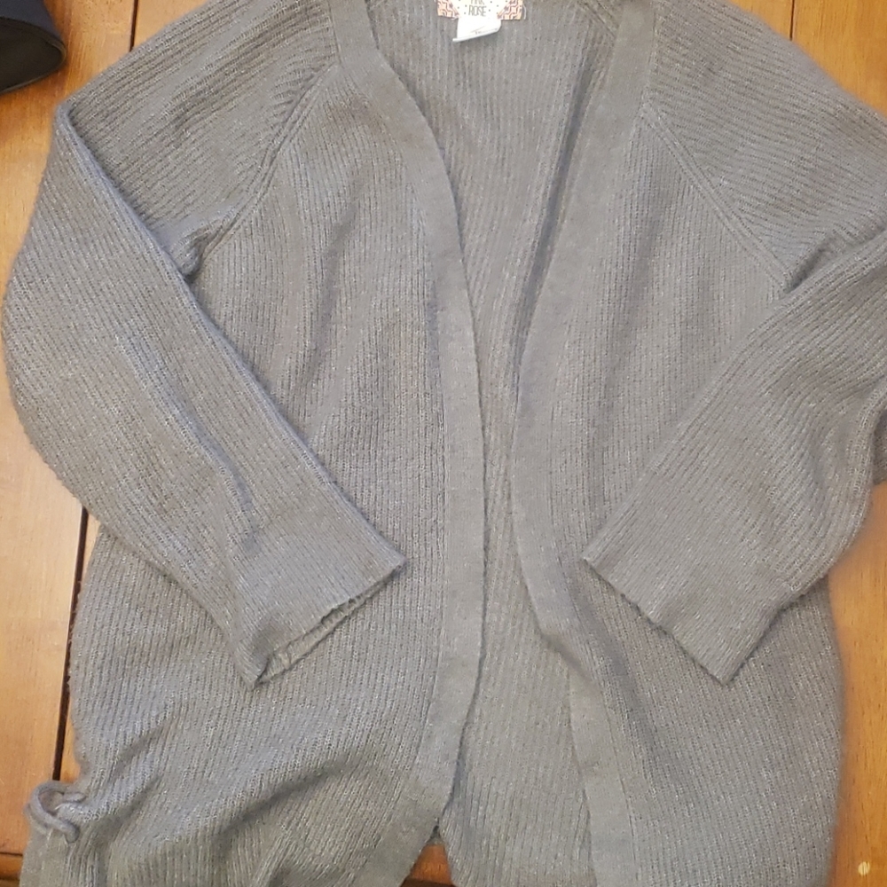 Gray Cardigan